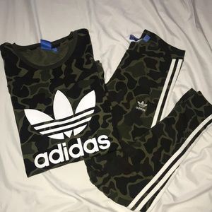 Adidas Camo Print Set